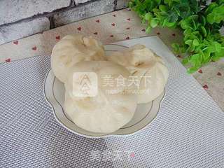 马齿苋菜干包子的做法步骤:18