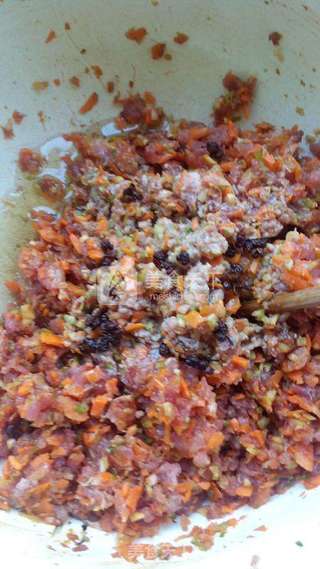 胡萝卜芹菜猪肉水饺的做法步骤:7
