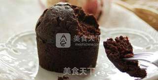 巧克力纸杯蛋糕的做法步骤:6