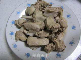 咸笋煮鸭块的做法步骤:4