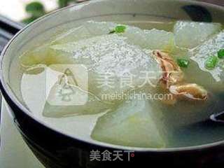 自制冬瓜肉丸汤的做法步骤:2