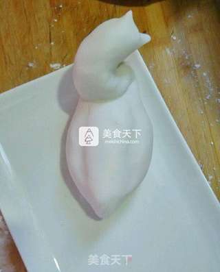 白孔雀的做法步骤:3