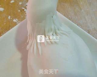 白孔雀的做法步骤:5