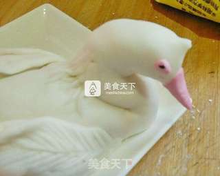 白孔雀的做法步骤:9