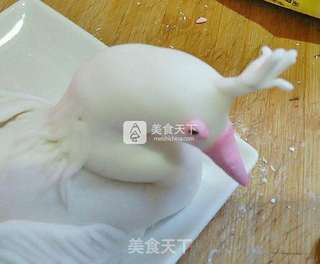 白孔雀的做法步骤:10