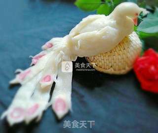 白孔雀的做法步骤:17
