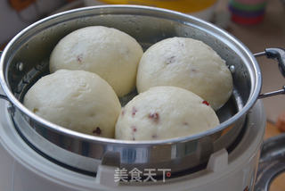 蔓越莓椰蓉小馒头的做法步骤:9