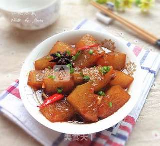 红烧冬瓜的做法步骤:8