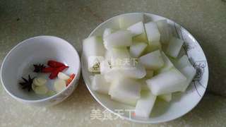 红烧冬瓜的做法步骤:2