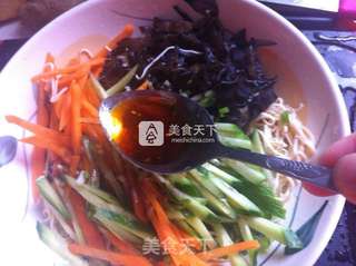 拌酸辣干丝的做法步骤：13
