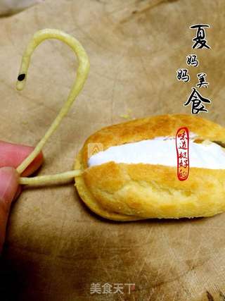 天鹅泡芙的做法步骤:21