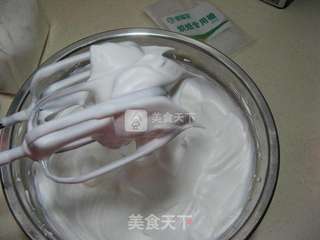 双色戚风蛋糕的做法步骤:7