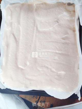红曲卡仕达戚风卷的做法步骤:13