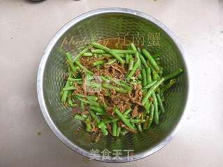 豆角焖面的做法步骤:9