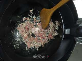 头菜炒肉丝的做法步骤:4