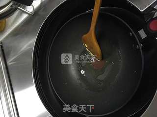 香煎火腿片炒鸡蛋的做法步骤:5