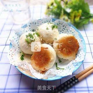 鲜肉生煎包的做法步骤:12