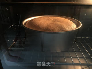 基础戚风蛋糕的做法步骤:17