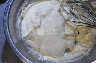 红丝绒烫面戚风卷的做法步骤:19