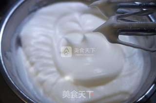 红丝绒烫面戚风卷的做法步骤:10