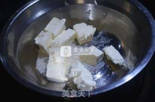 红丝绒烫面戚风卷的做法步骤:17