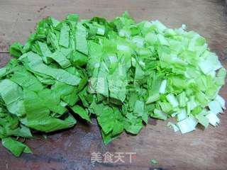蒜茸小白菜的做法步骤:2
