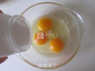 丝瓜蘑菇炒鸡蛋的做法步骤:2