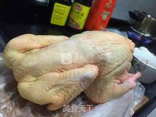 瑶柱浸鸡的做法步骤:3
