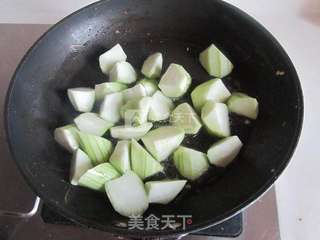 丝瓜蘑菇炒鸡蛋的做法步骤:5
