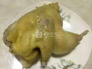 瑶柱浸鸡的做法步骤:6