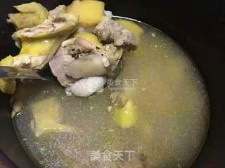 瑶柱浸鸡的做法步骤:7