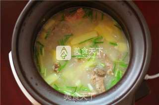 小排骨土豆汤的做法步骤:6