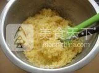 小身材大味道非它莫属--椰丝小饼干的做法步骤:4