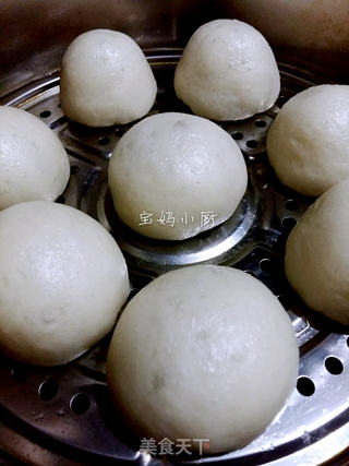 豆沙包的做法步骤:11