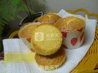 适合宝宝吃的低糖少油蜂蜜小蛋糕的做法步骤:8