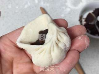 豆沙包的做法步骤:11