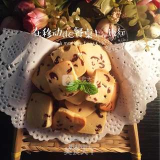 蔓越莓饼干的做法步骤:16