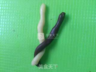巧克力双色饼干的做法步骤:7