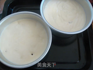 葡萄干戚风蛋糕的做法步骤:14