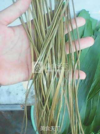 绿豆肉粽的做法步骤:5
