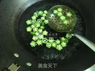 秋葵蛋羹的做法步骤:5