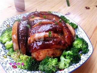 香芋扣肉的做法步骤:18