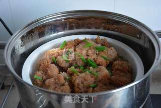 粉蒸肉的做法步骤:8