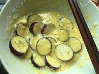 炸茄片的做法步骤:5