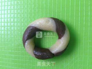 巧克力双色饼干的做法步骤:8