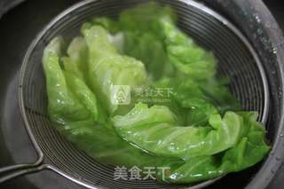 晶莹碧绿——小清新的翡翠蛋卷的做法步骤:6