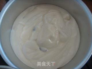 葡萄干戚风蛋糕的做法步骤:13