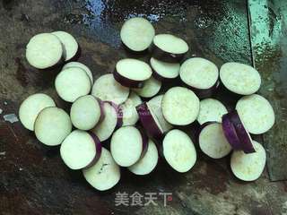 炸茄片的做法步骤:2