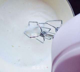 微蓝戚风蛋糕的做法步骤:5