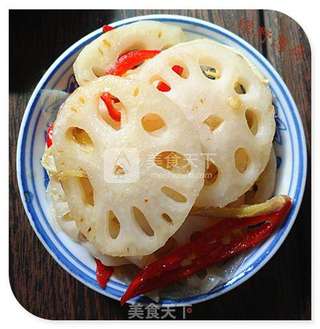 脆藕双拼——酸辣脆藕+香煎脆藕饼的做法步骤:14